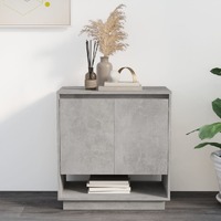  Sideboard Concrete Grey 70x41x75 cm Engineered Wood