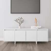  TV Cabinet White 120x30x40.5 cm Engineered Wood