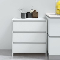  Sideboard White 70x41x75 cm Engineered Wood