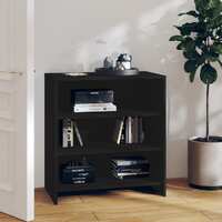  Sideboard Black 70x40.5x75 cm Engineered Wood