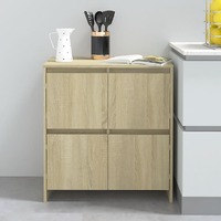  Sideboard Sonoma Oak 70x41x75 cm Engineered Wood