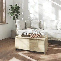  Coffee Table Sonoma Oak 90x50x41.5 cm Engineered Wood