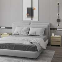  Bedside Cabinets 2 pcs Sonoma Oak 45x34.5x44.5 cm Engineered Wood