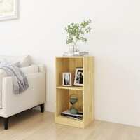  Side Cabinet 35.5x33.5x76 cm Solid Pinewood