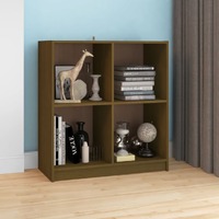  Sideboard Honey Brown 70x33x76 cm Solid Pinewood