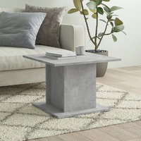  Coffee Table Concrete Grey 55.5x55.5x40 cm Engineered Wood
