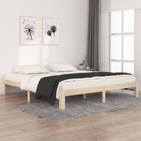  Bed Frame without Mattress 183x203 cm King