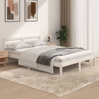  Bed Frame without Mattress White 135x190 cm
