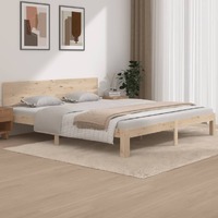  Bed Frame without Mattress 183x203 cm King