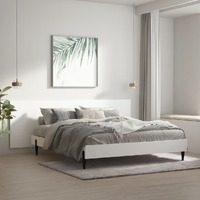  Wall Headboard White 240 cm Engineered Wood