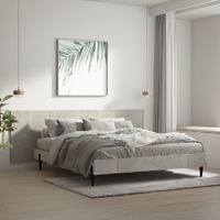  Wall Headboard Concrete Grey 240 cm Engineered Wood