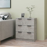  Sideboard Concrete Grey 60x30x70 cm Engineered Wood