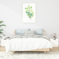  Bedside Cabinets 2 pcs White 40x39x40 cm