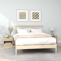  Bedside Cabinets 2 pcs Sonoma Oak Engineered Wood