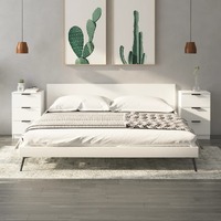  Bedside Cabinets 2 pcs White 40x36x65 cm
