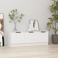  TV Cabinet White 102x35x36.5 cm Engineered Wood