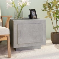  Coffee Table Concrete Grey 51x50x45 cm Engineered Wood