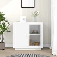  Sideboard White 80x40x75 cm