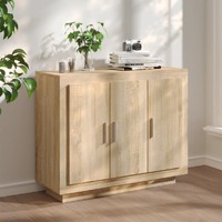  Sideboard Sonoma Oak 92x35x75 cm Engineered Wood