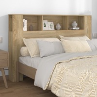  Headboard Cabinet Sonoma Oak 160 cm