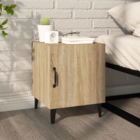  Bedside Cabinet Sonoma Oak Engineered Wood