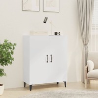  Sideboard White 70x34x90 cm Engineered Wood