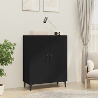  Sideboard Black 70x34x90 cm Engineered Wood