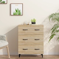  Sideboard Sonoma Oak 69.5x34x90 cm Engineered Wood
