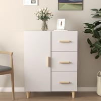  Sideboard White 69.5x34x90 cm Engineered Wood