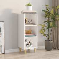  Sideboard White 34.5x32.5x90 cm Engineered Wood