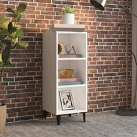  Sideboard White 34.5x32.5x90 cm Engineered Wood