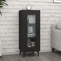  Sideboard Black 34.5x34x90 cm Engineered Wood