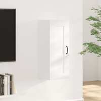  Hanging Cabinet White 35x34x90 cm Engineered Wood