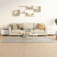  Coffee Tables 2 pcs White 50x50x40 cm Engineered Wood