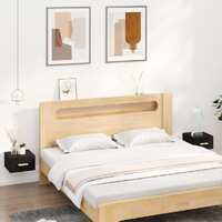  Wall-mounted Bedside Cabinets 2 pcs Black 35x35x20 cm