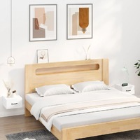 Wall-mounted Bedside Cabinets 2 pcs White 35x35x20 cm