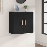  Wall Cabinet Black 60x30x60 cm Engineered Wood