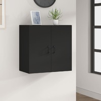  Wall Cabinet Black 60x31x60 cm Engineered Wood