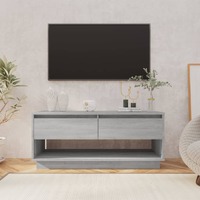  TV Cabinet Grey Sonoma 102x41x44 cm Engineered Wood