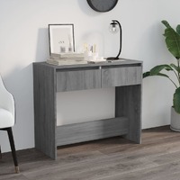  Console Table Grey Sonoma 89x41x76.5 cm Engineered Wood
