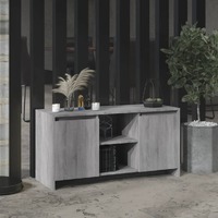  TV Cabinet Grey Sonoma 102x37.5x52.5 cm Engineered Wood