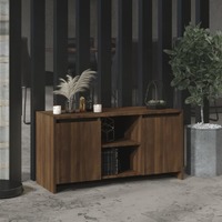  TV Cabinet Brown Oak 102x37.5x52.5 cm Engineered Wood
