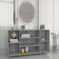  Sideboard Grey Sonoma 120x30x75 cm Engineered Wood
