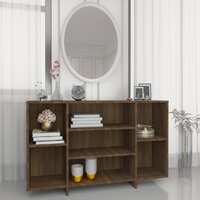  Sideboard Brown Oak 120x30x75 cm Engineered Wood