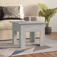  Coffee Table Grey Sonoma 55x55x42 cm Engineered Wood