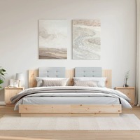  Bedside Cabinets 2 pcs 40x30x40 cm Solid Wood Pine