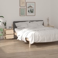  Bedside Cabinets 2 pcs 40x35x50 cm Solid Wood Pine