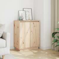  Sideboard 60x34x75 cm Solid Wood Pine