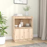  Sideboard 60x34x75 cm Solid Wood Pine