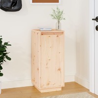  Shoe Cabinet 35x35x80 cm Solid Wood Pine